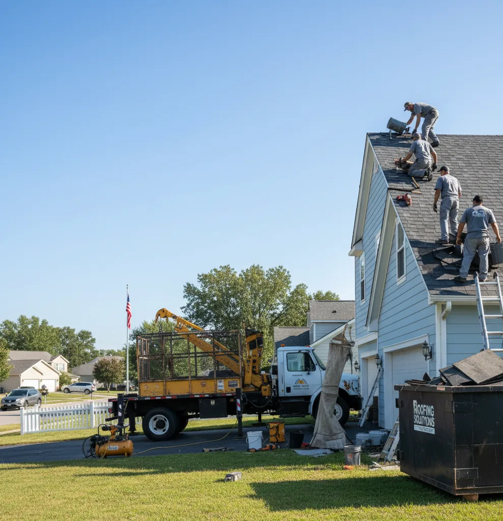 Roof Repair in Dunbar